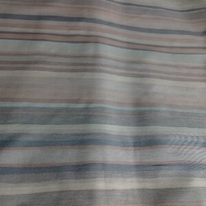 New 3 Continuous Yards Of Striped Multicolor Fabric Sewing Crafts Quilting